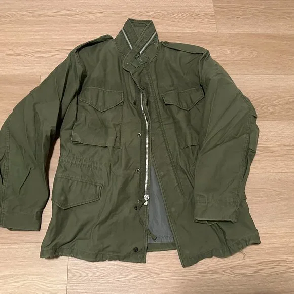 【実物1st・希少SMALL-SHORT】 M-65 FIELD JACKET X Small Short. Authentic 70s US Army Vintage M-65 field